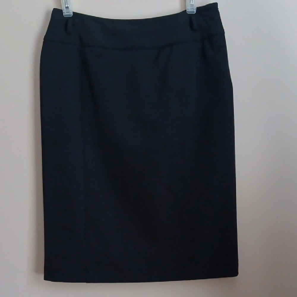 MaxMara Weekend Classic Black Pencil Skirt Size USA 8